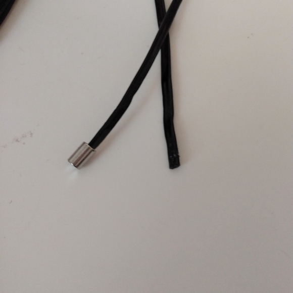 Pretty Little Things Black Faux Patent Leather Gladiator 4 1/2" Heels sz 5 - Picture 9 of 11